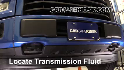 2016 Ford F-150 XLT 5.0L V8 FlexFuel Crew Cab Pickup Liquide de transmission Vérifier le niveau de liquide